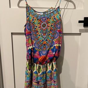 Camilla Spirit of Ruh Crystal Embellished Silk Play Suit Romper